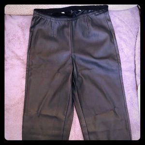 Zara leather pants